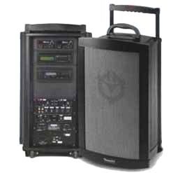 Speaker och USB/SD-kort-anläggning batteridriven